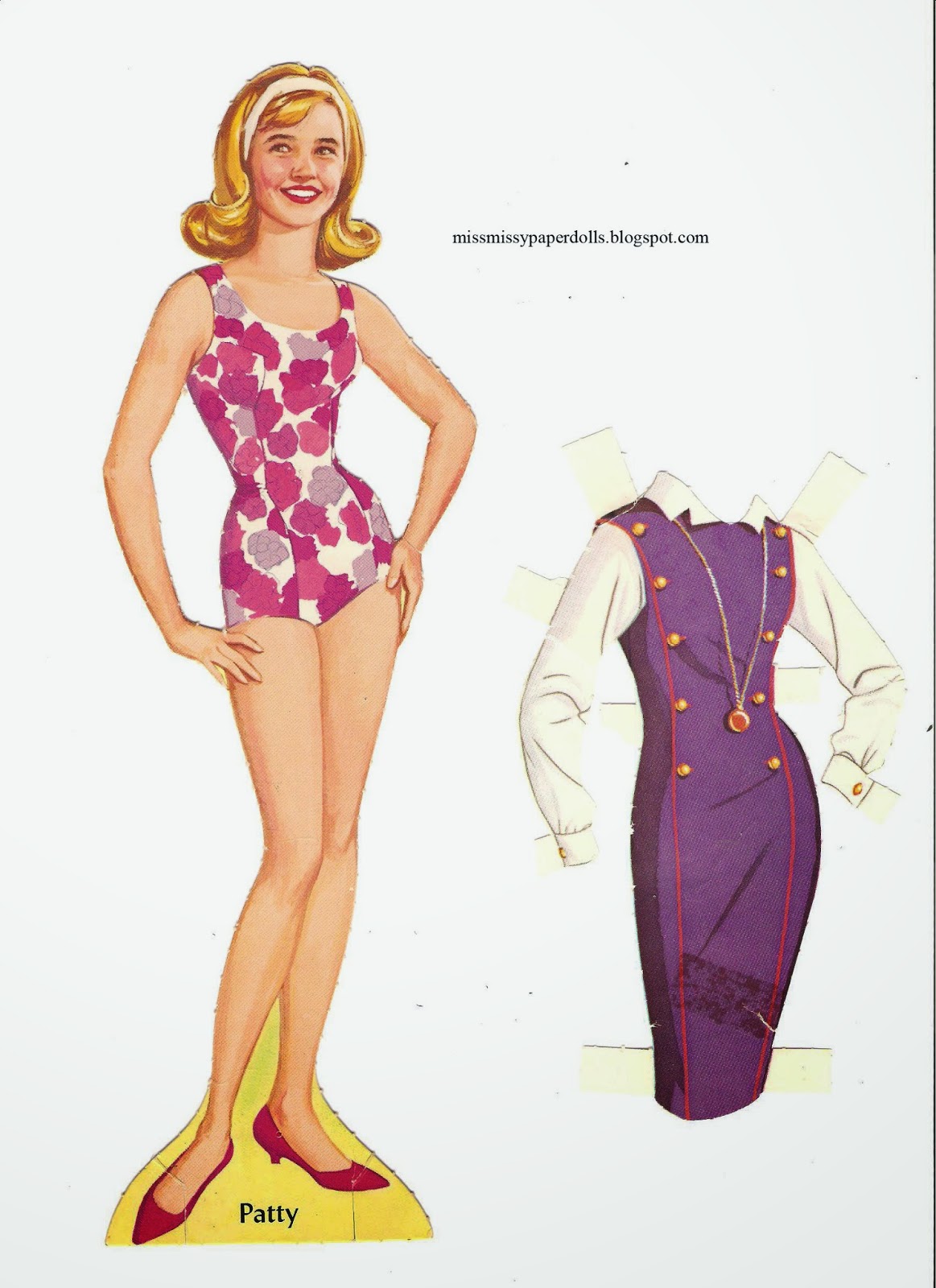 Miss Missy Paper Dolls: Patty Duke Set