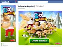 Juego de fútbol en Facebook GolMania