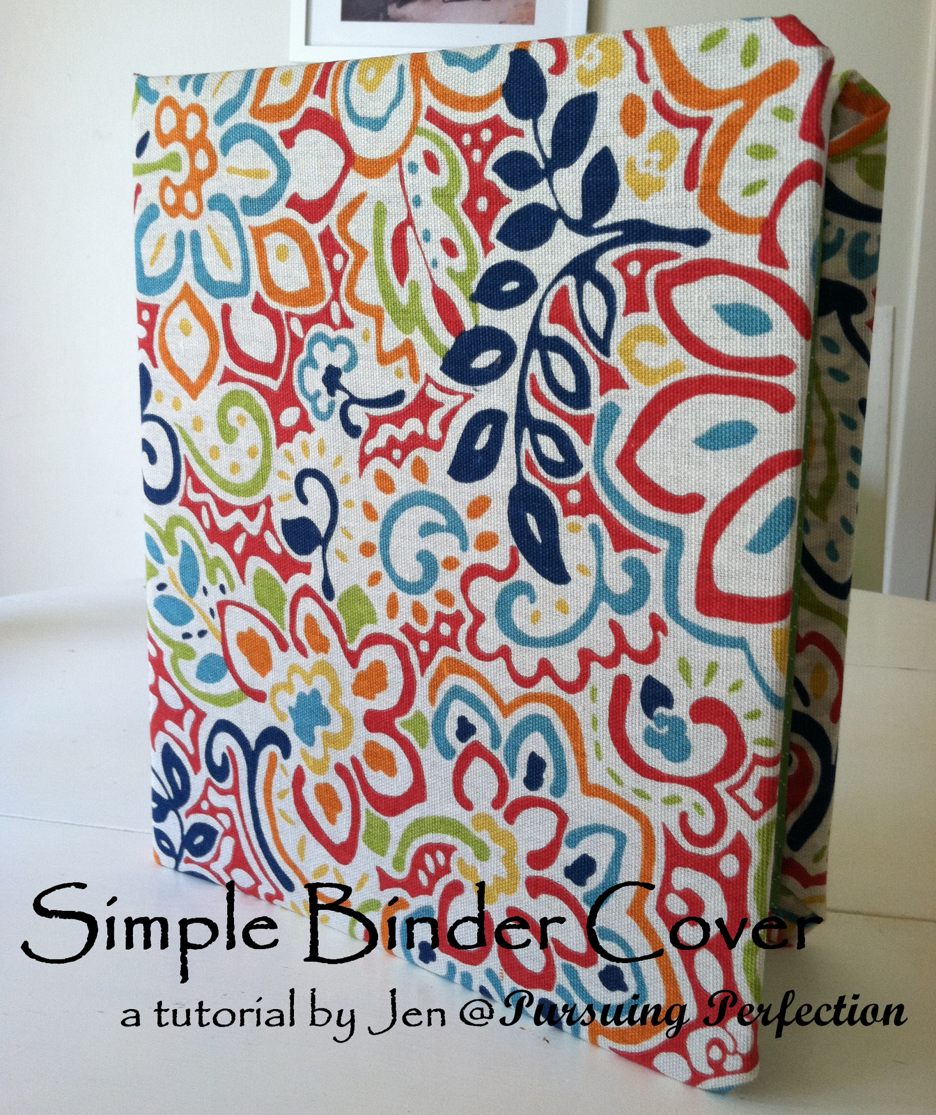 simple binder cover a tutorial simple binder