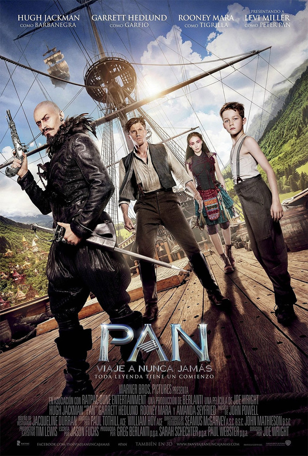 Pan (Viaje a Nunca Jamás) (2015)