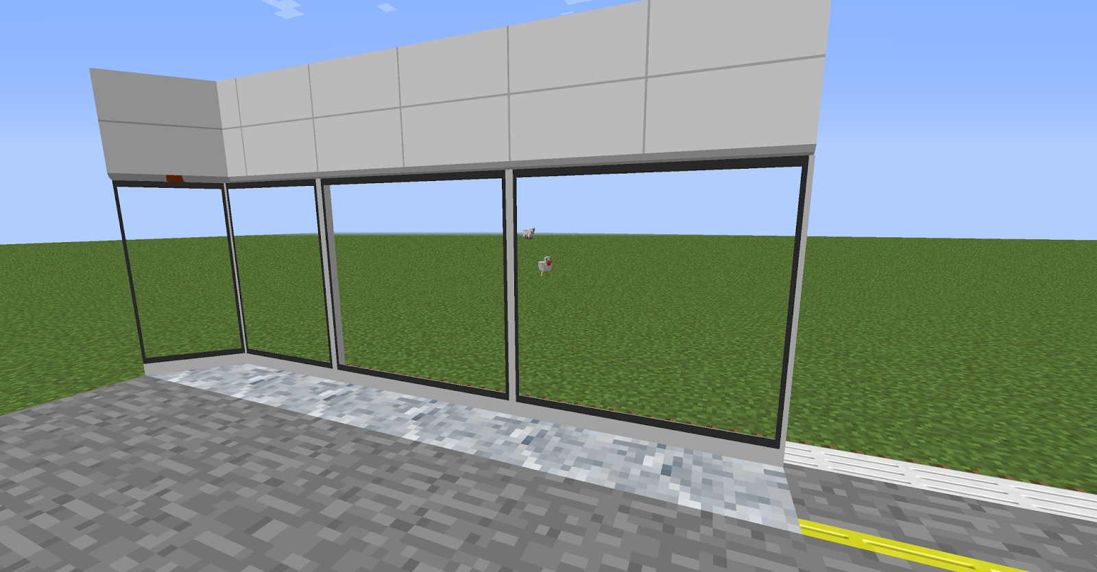 Minecraft Transit Railway Platform Screen Doors