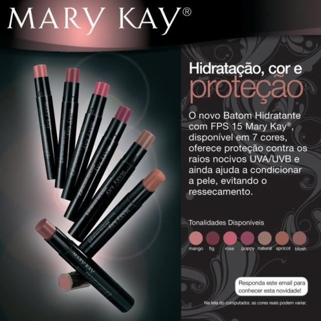 Batom Hidratante com FPS 15 Mary Kay
