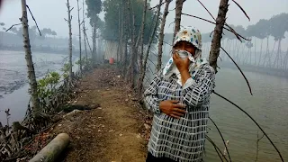 Pasca Kebakaran Sampah TPA Degayu, Kabut Asap Mulai Ganggu Warga