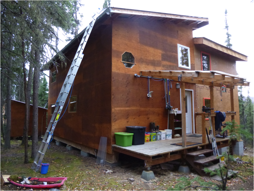 Rosebud Tiny Home Alaska the land of the creative small homes