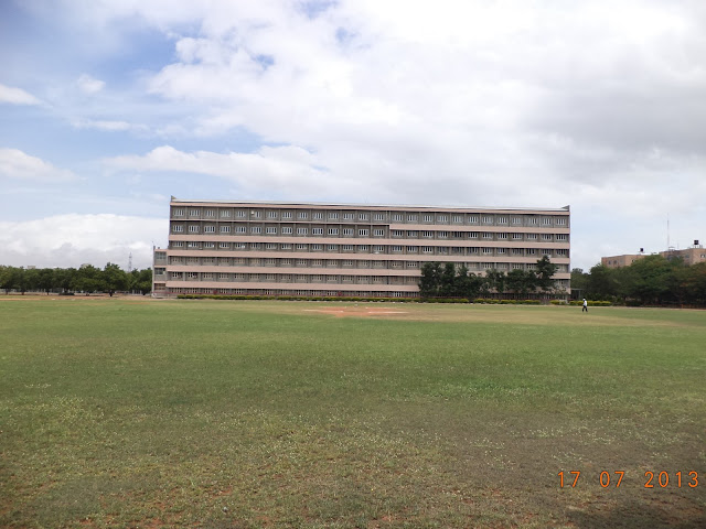 The front view of The Psg IMS 'A' ground