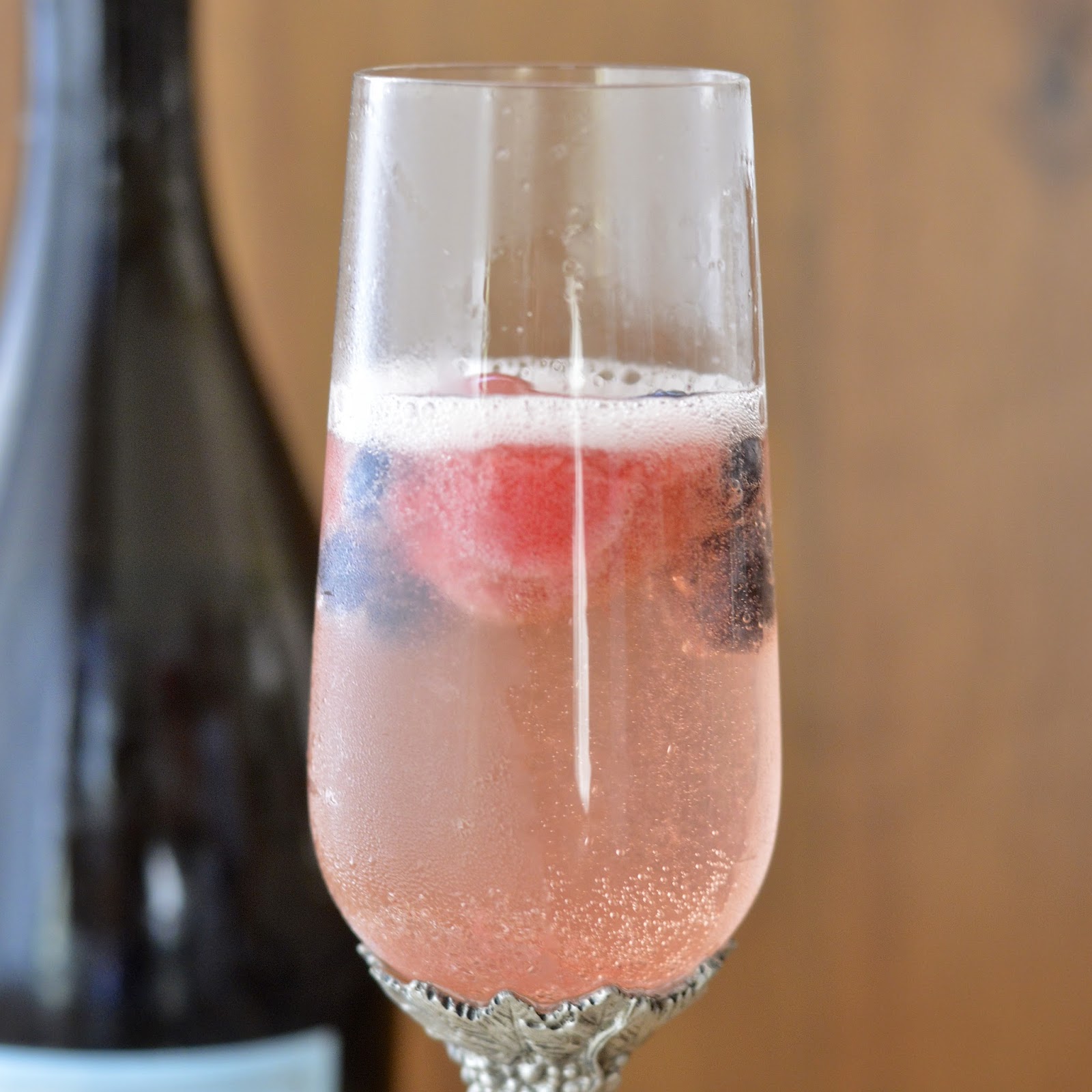 Mixed Berry Champagne Cocktail Virtually Homemade Mixed Berry