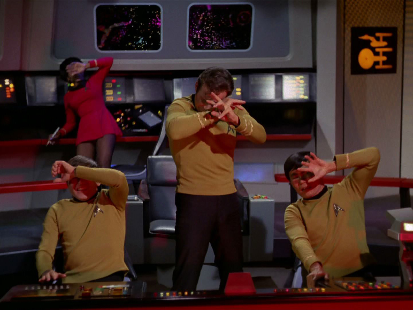 Attacking the crew of the Enterprise