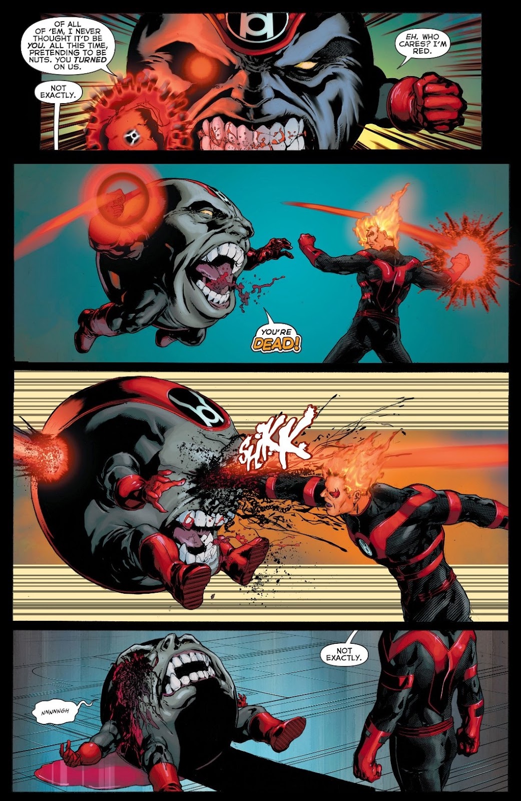 Weird Science DC Comics Red Lanterns Annual 1 Review and *SPOILERS*