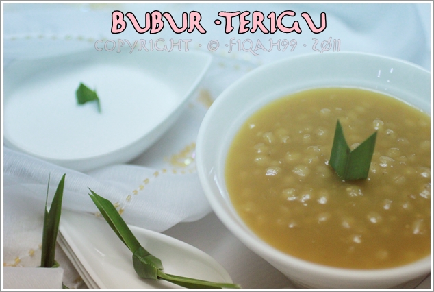 Bubur Terigu