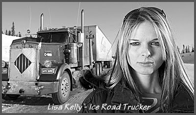 IRT: "Ice Road Truckers". running on the Dalton Highway between F...