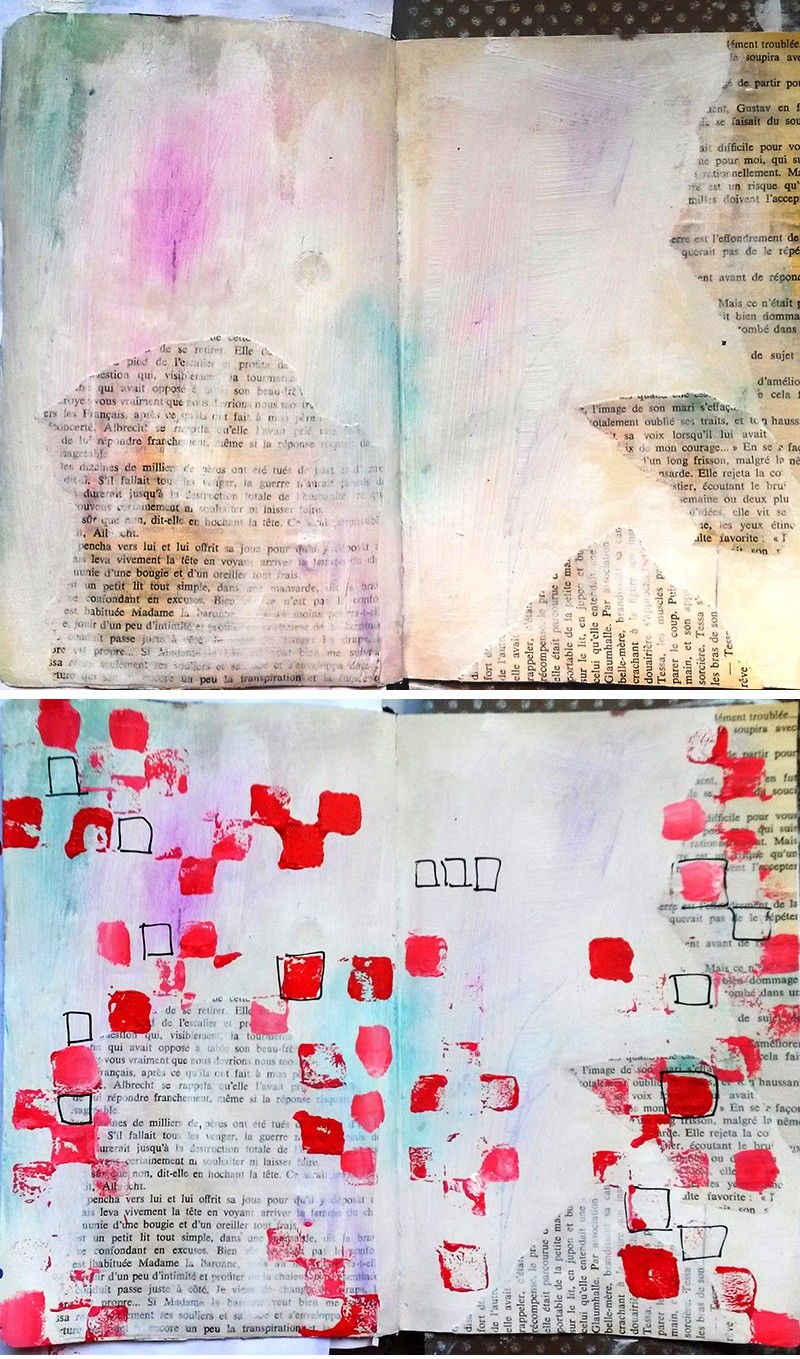 ArtJournal 2015 Thème 18 Tutoriel collage