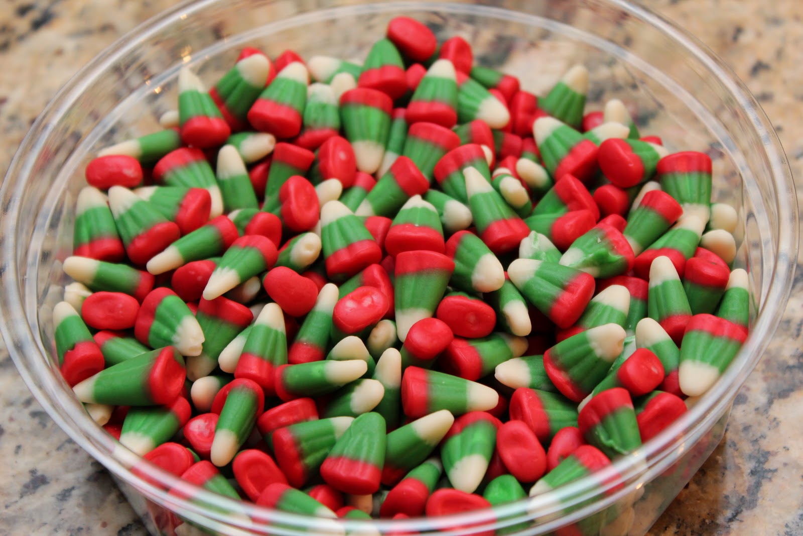 booturtle's show and tell: Christmas Candy Corn and Oreo Bark