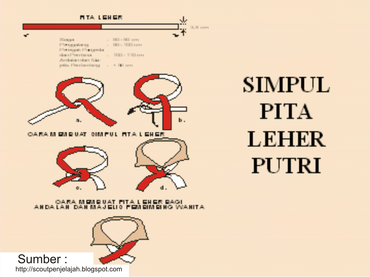 Atribut Atribut Pramuka Lengkap Penjelajah Pramuka
