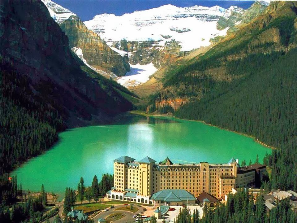 TodoCantoDoMundo Lake Louise em Alberta, no Canadá