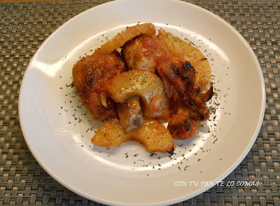 Pollo Con Piña Facilísimo
