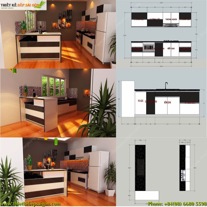 Phong thủy thiết kế bếp gia đình