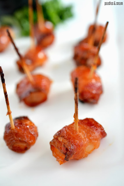Identifier Whenever I attend a potluck, folks always ask me to make my bacon wrapped water chestnut recipe—it's become my trademark. I especially like to prepare them for holiday gatherings.