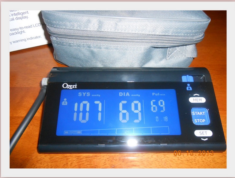 Ozeri Blood Pressure Monitor User Manual Ozeri Blood Pressure Monitor User Manual