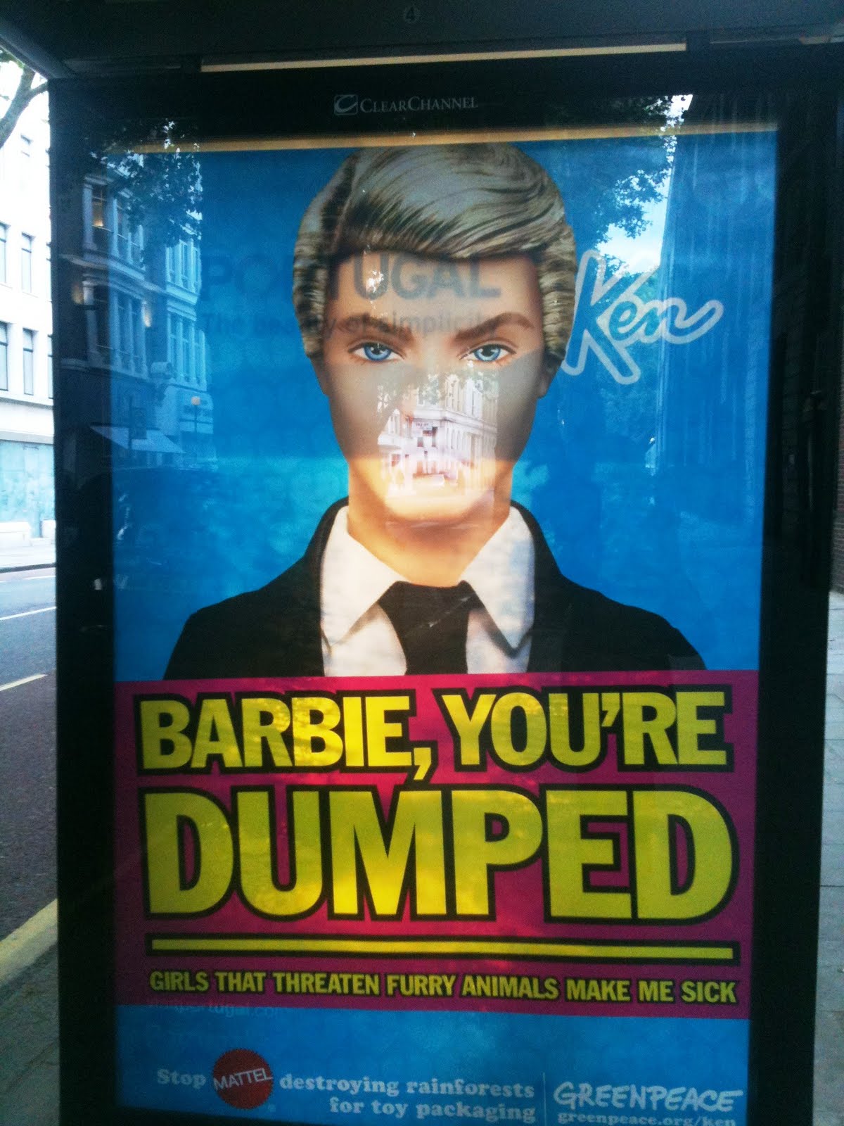 Barbie Dumps Ken