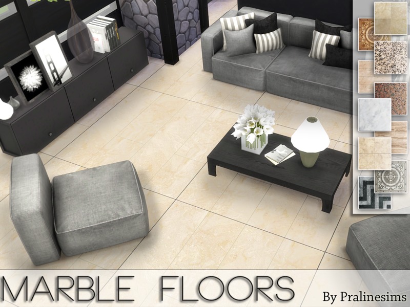 Sims 4 CC's The Best Floors by Pralinesims