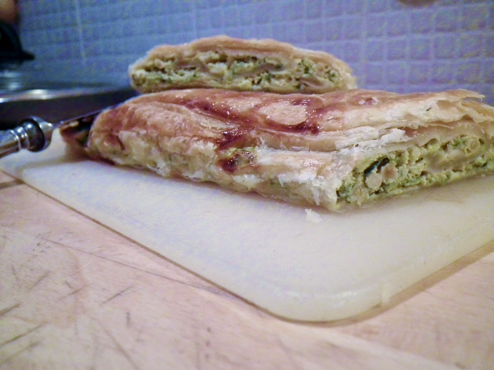 STRUDEL SALATO ZUCCHINE, CURRY  E MENTA