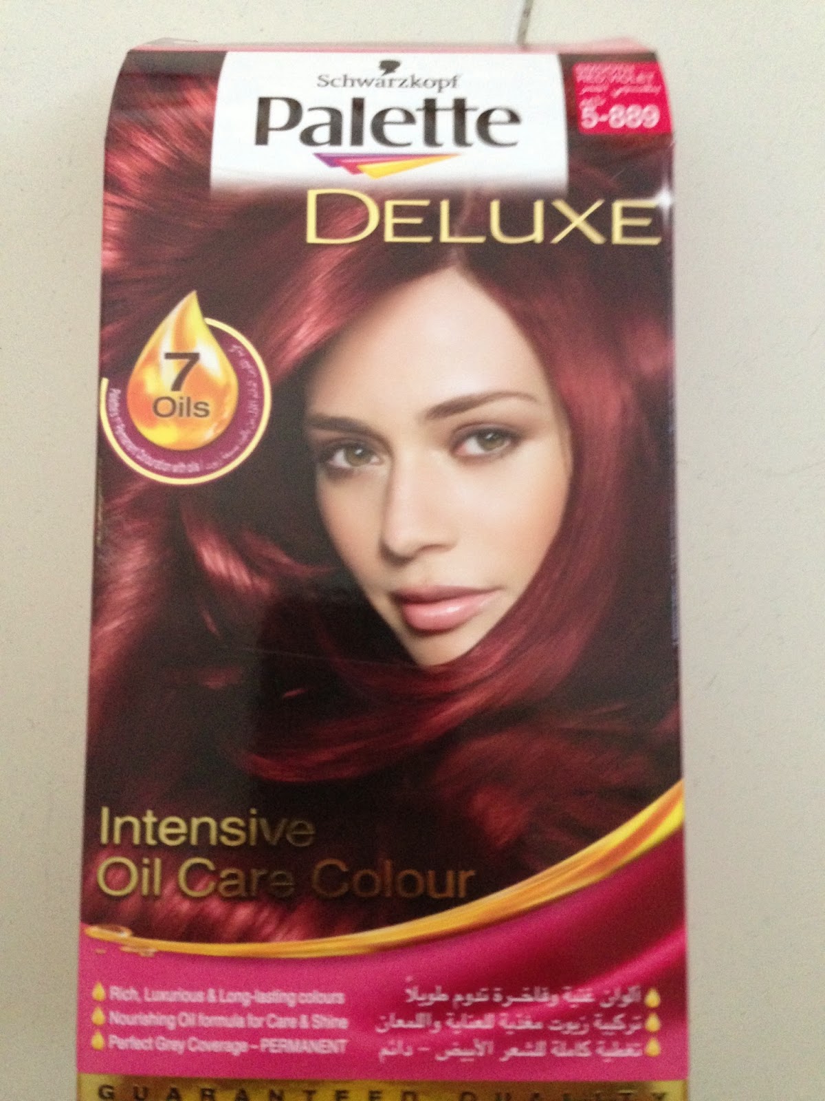 Read all about me Schwarzkopf Palette Hair Dye Review
