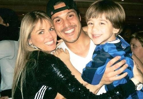 All Football Stars: Julio Cesar With His Beautiful Wife Susana Werner