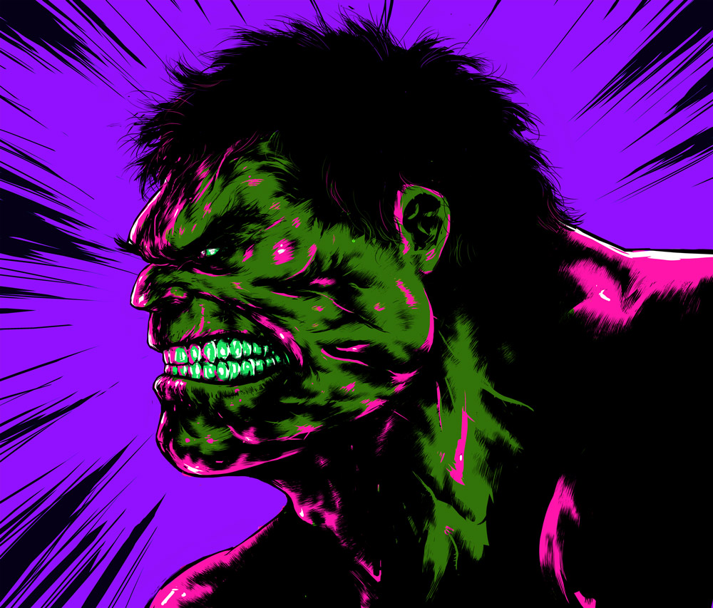Hulk Pop Art