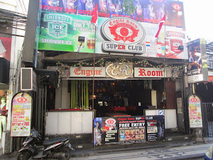 "ENGINE ROOM", one of the numerous "Night Clubs" on Legian street.