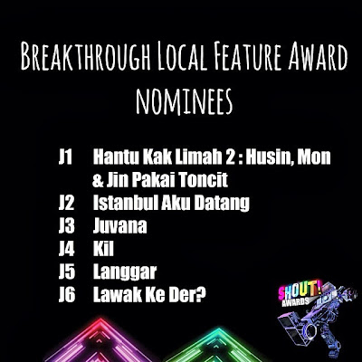 The Shout! Awards 2013 - Breakthrough Local Feature Award Nominees