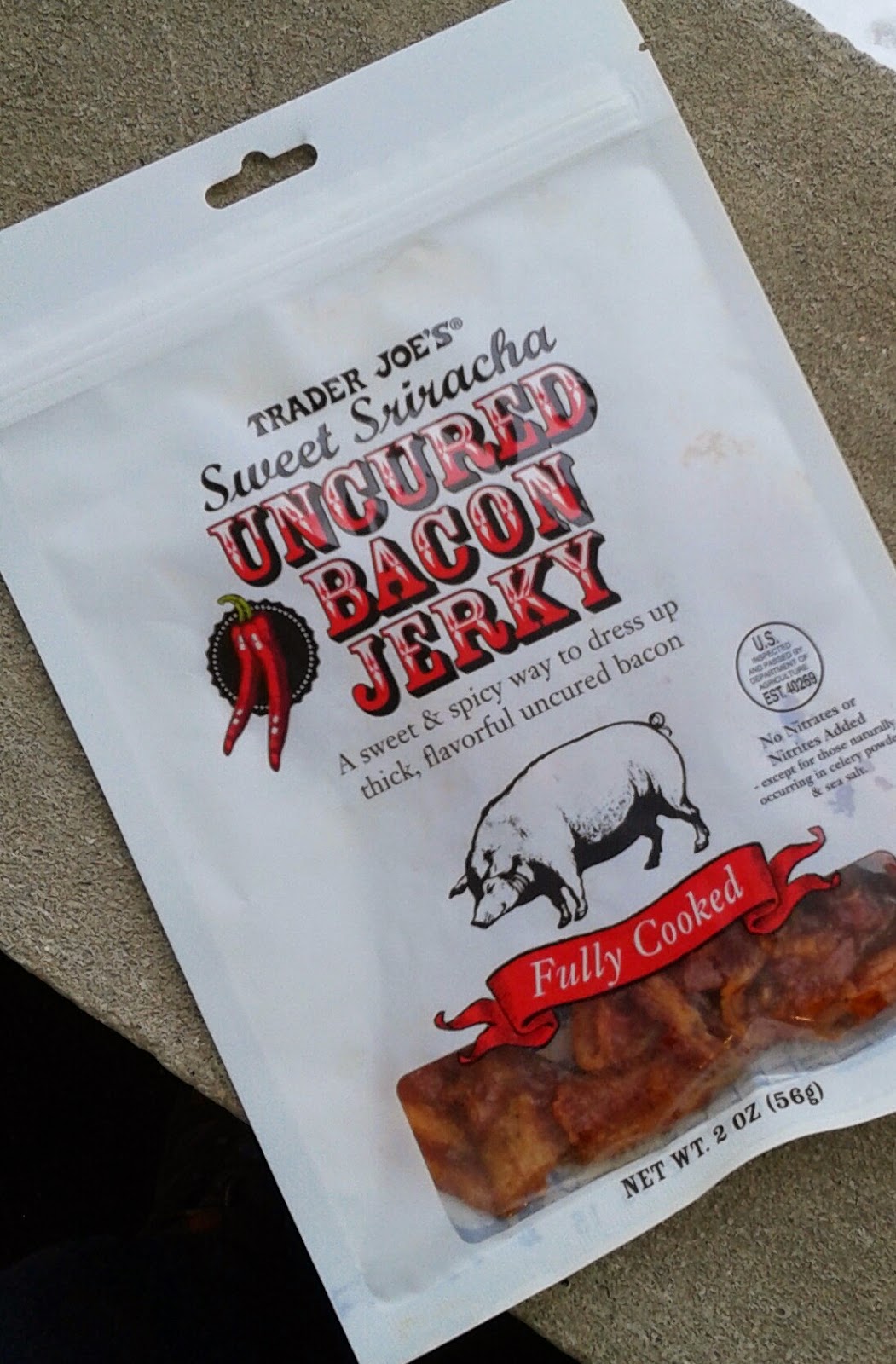 What's Good at Trader Joe's? Trader Joe's Sweet Sriracha Uncured Bacon