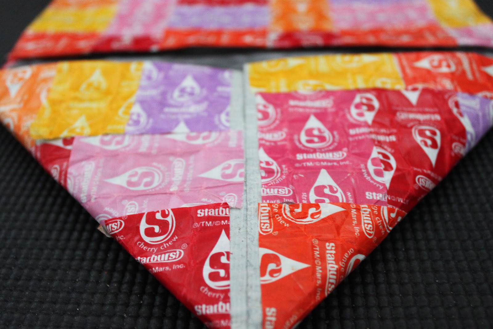 Sincerely, Sabrina How to Make a Starburst wrapper clutch