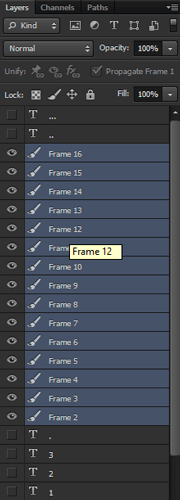 Cara membuat animasi di photoshop menghapusa layer frame yang selalu muncul Cara membuat animasi di photoshop menghapusa layer frame yang selalu muncul