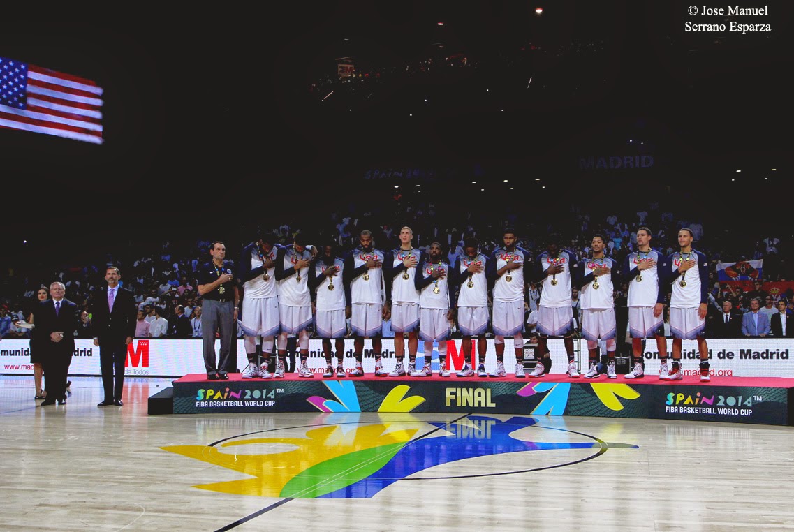 USA Basketball jersey (FIBA World Championship 2014, Spain)