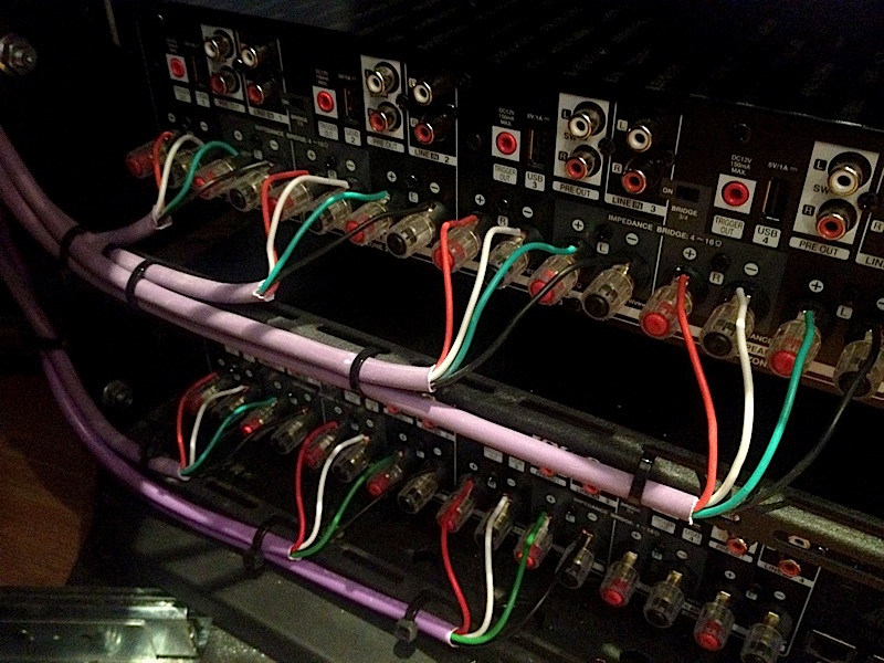 wired multi room audio system