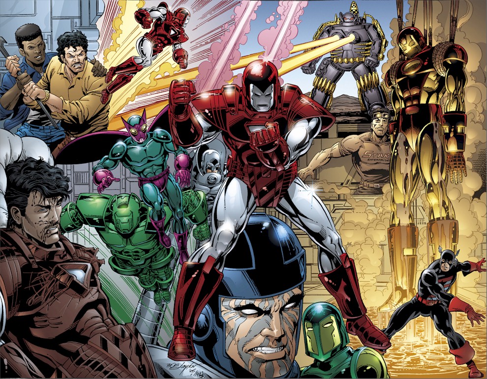 JISHIN IRON MAN ARMOR WARS (19871988)