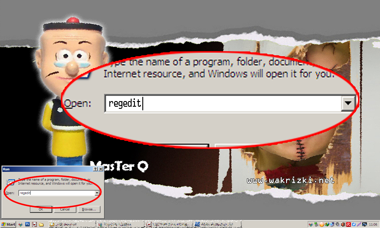 Menghilangkan Icon Shortcut Pada Windows XP Windows 7 dan Windows 8