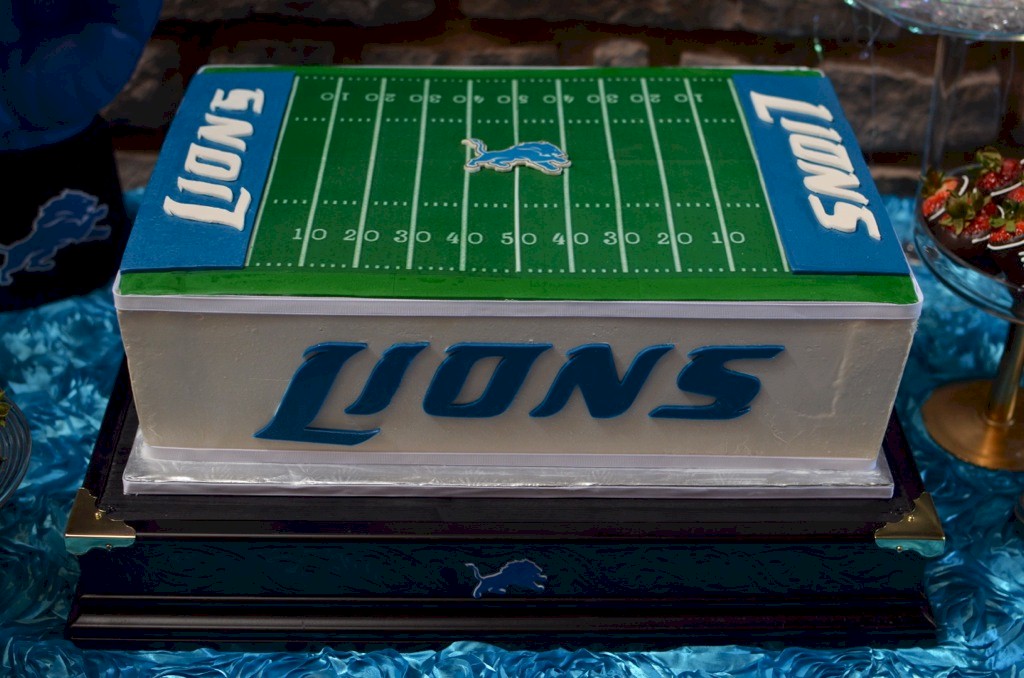 Cup a Dee Cakes Blog Lions Football Grooms Cake