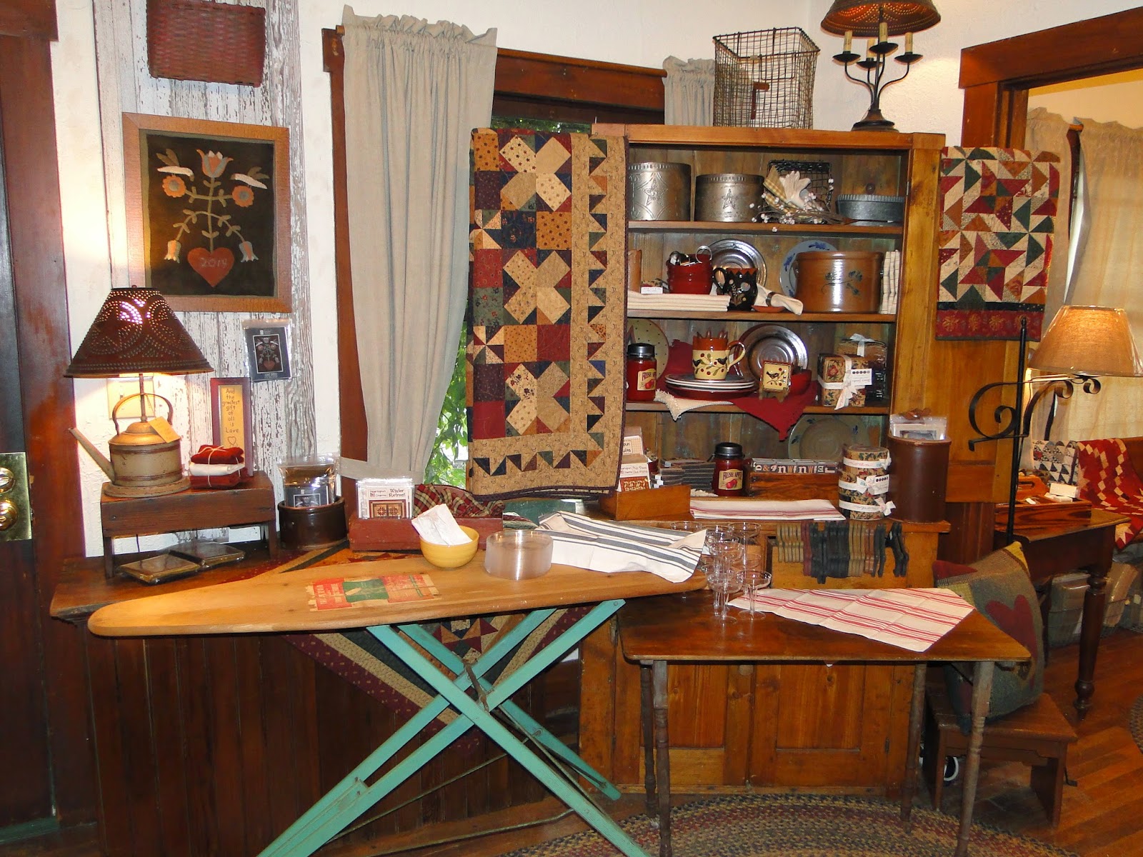 Heartspun Quilts Pam Buda My Visit To The Country Loft Quilt Shop