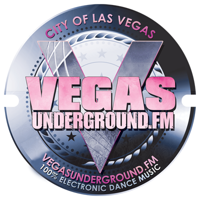 Las Vegas Underground FM Round Logo Design Las Vegas Underground FM Round Logo Design