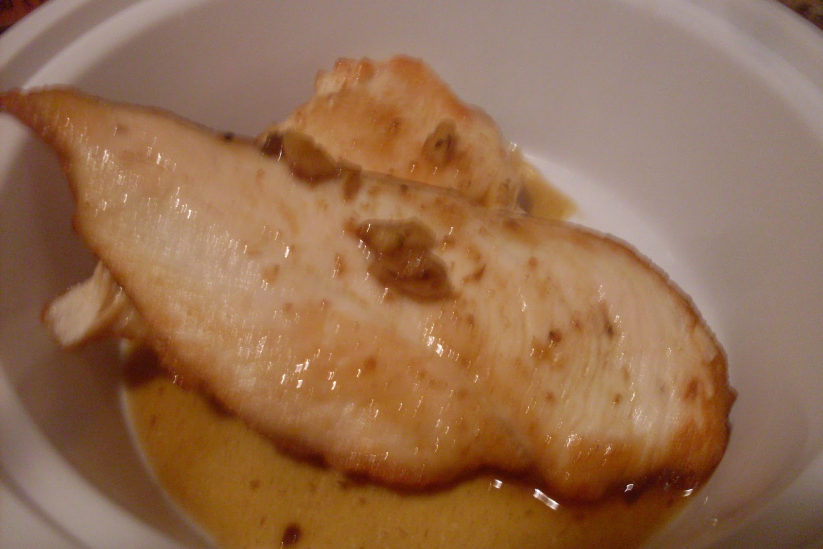 A Single Mother Barefoot in the Kitchen Chicken in a White Wine