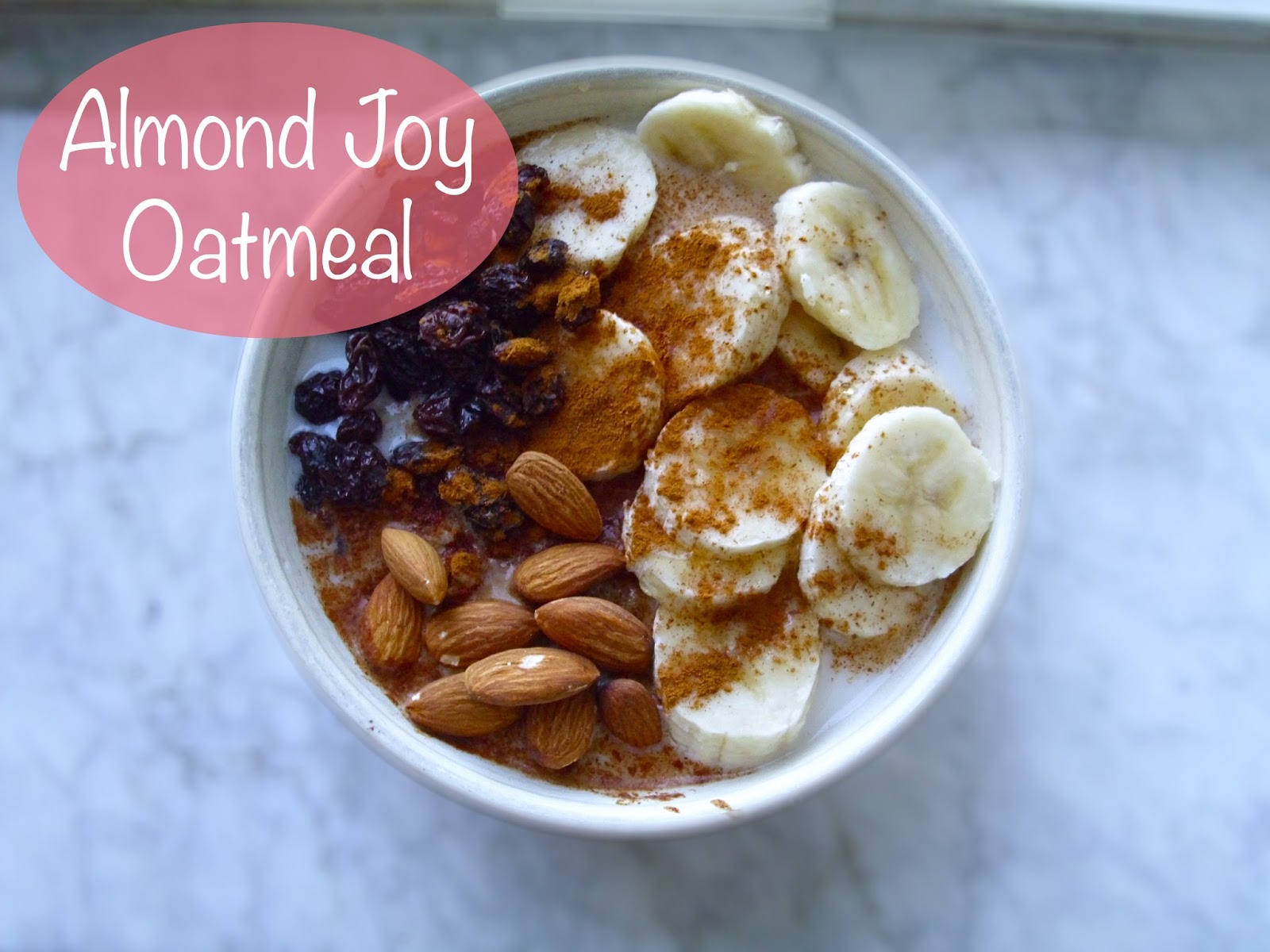 Fit 2 Be Almond Joy Oatmeal