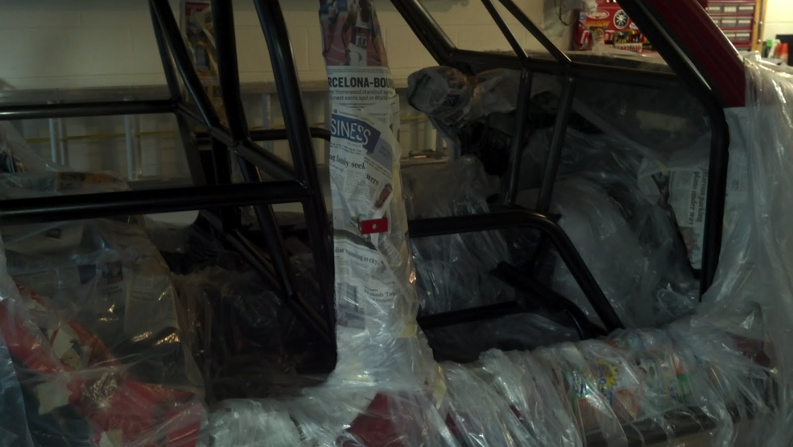 Unavailable for Comment Roll Cage Paint Preperation