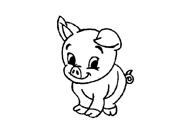 Cartoon Pig Coloring Page | cartoon pig coloring pages cartoon coloring pages Cartoon Pig Coloring Page | cartoon pig coloring pages cartoon coloring pages