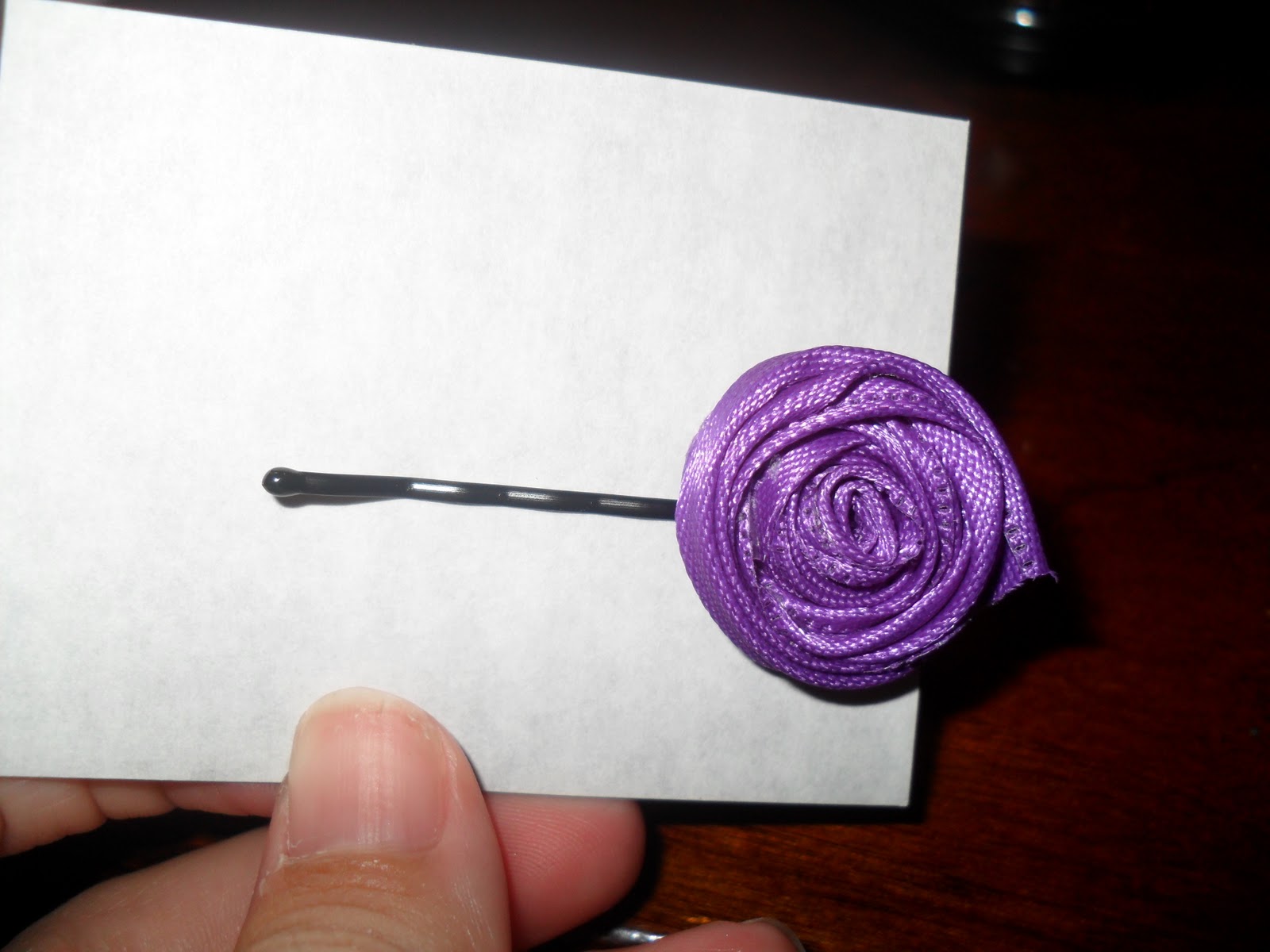 Fun with the Fullwoods Rolled Ribbon Roses
