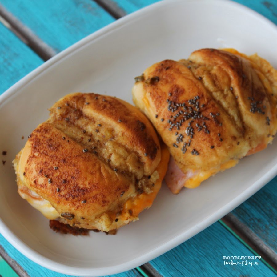 Ham and Cheese Sliders!