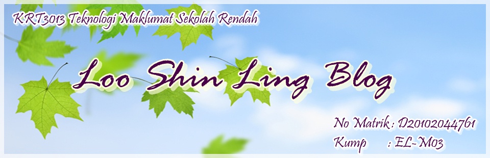 LOO SHIN LING BLOG