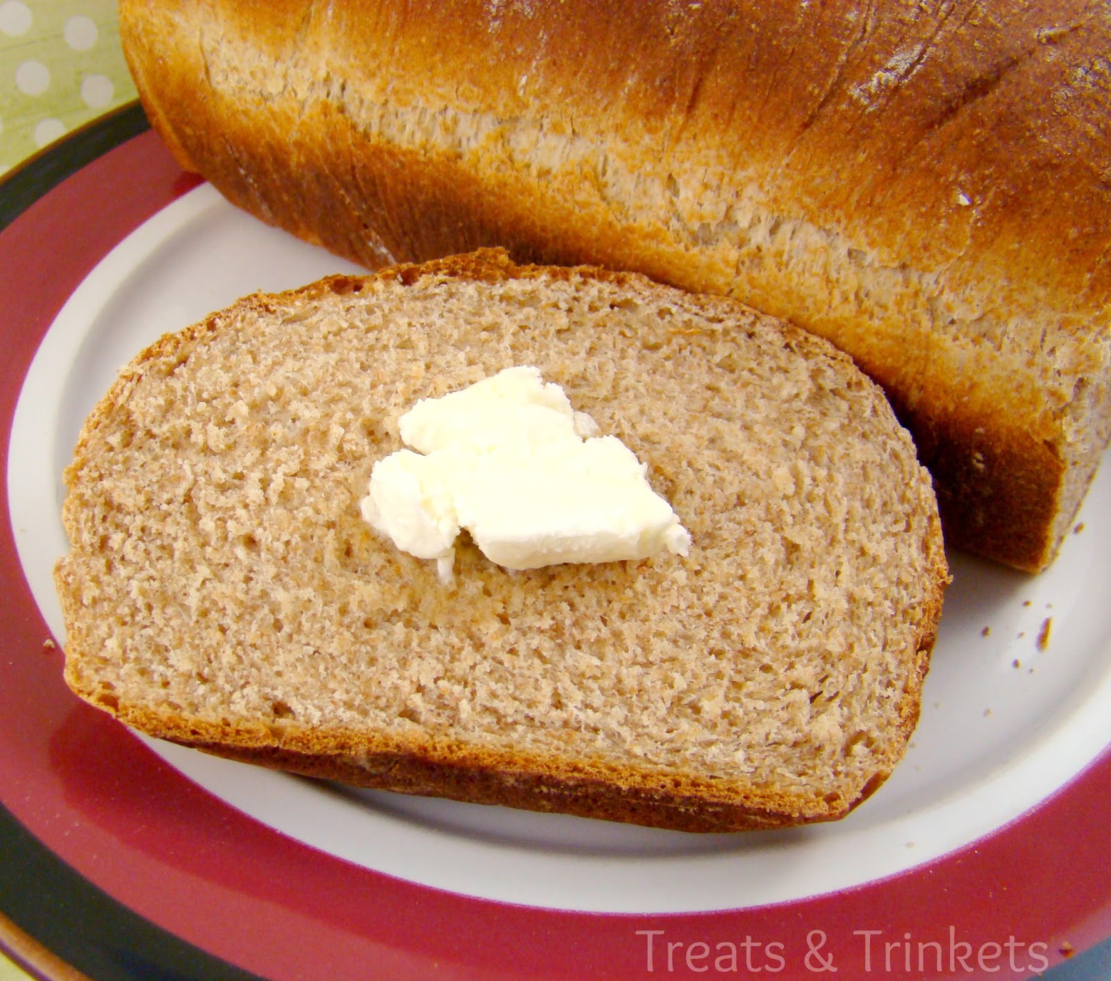 Treats & Trinkets Honey Wheat Sandwich Bread