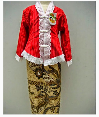 model baju kebaya anak modern