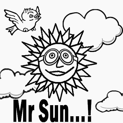 Kids Summer Activities Sun Image Trouble Free Playgroup Coloring Pages Online To Print Color Sheets